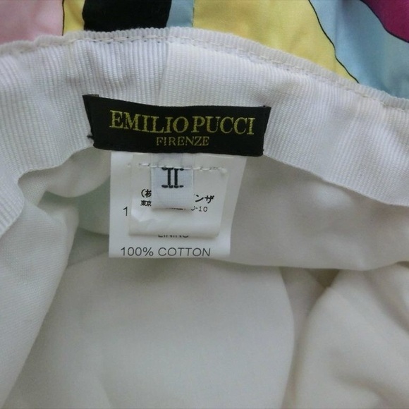 Emilio Pucci Multicolor Cotton Hat - Picture 6 of 9